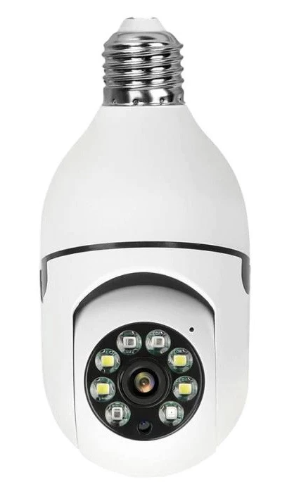 Camera supraveghere cu soclu E27, model XHW-5 vedere nocturna, 1080P